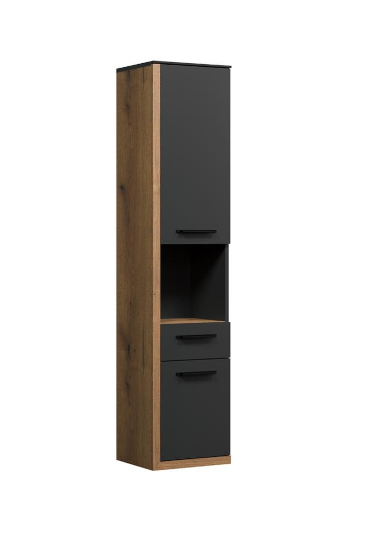 Synnax armoire haute pour salle de bain accroché au mur, 1 grand porte