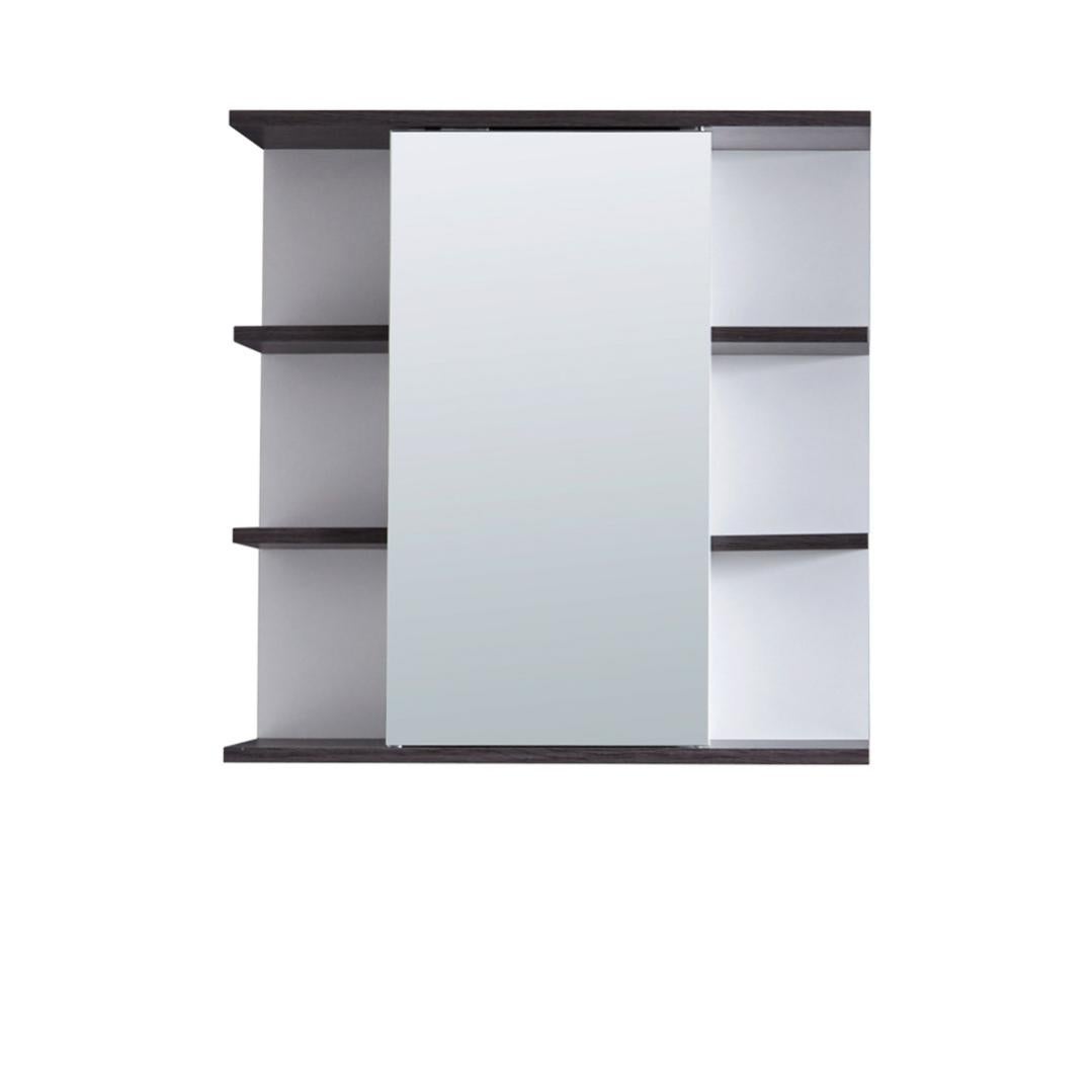 CaliforniaSanDiego Armoire de toilette murale avec miroir, 1 porte, 6