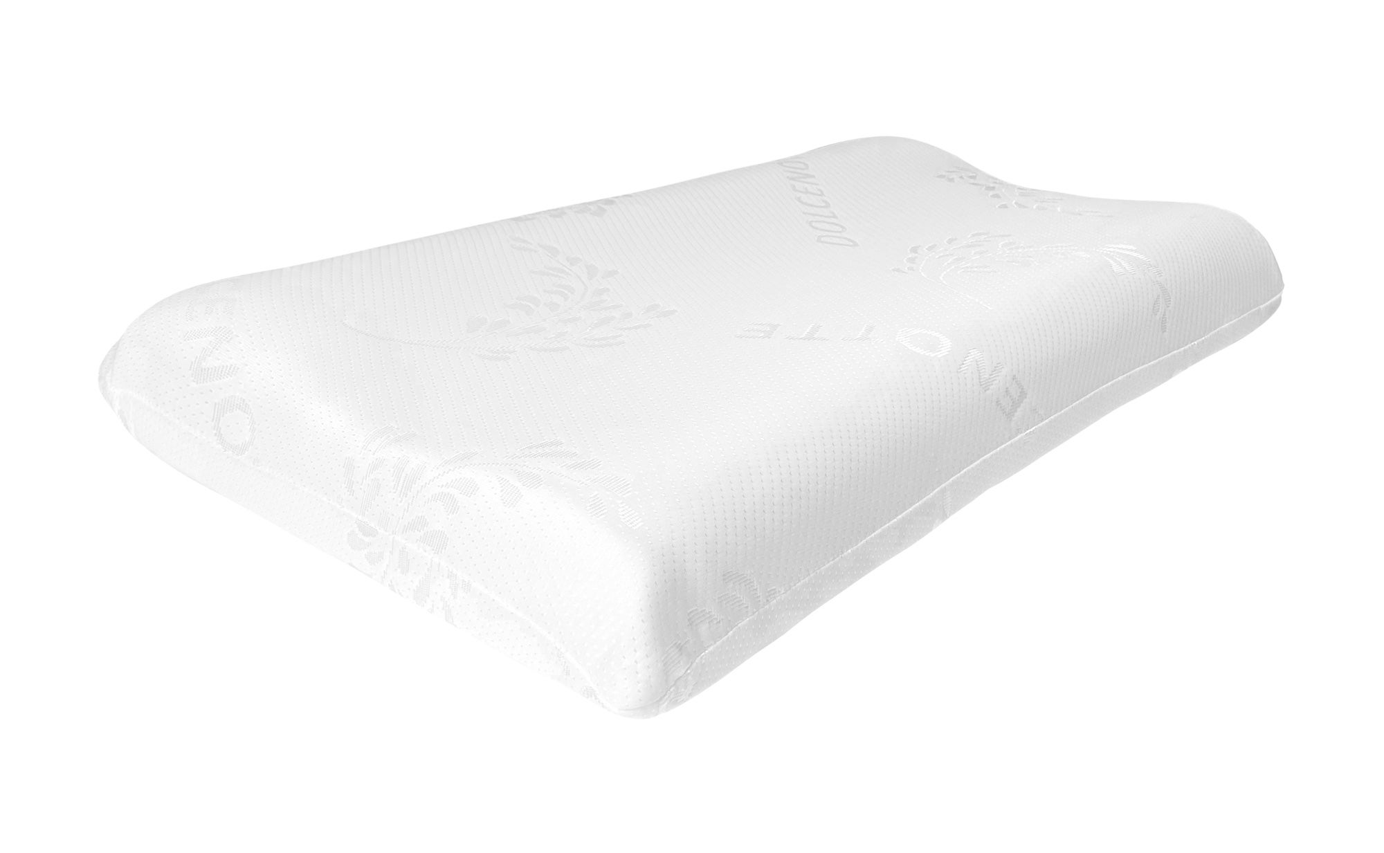 Baldiflex Cuscino Memory Foam Modello Ortocervicale, Fodera Sfoderabile in  Aloe Vera, Misura 70x40, Con Supporto Cervicale