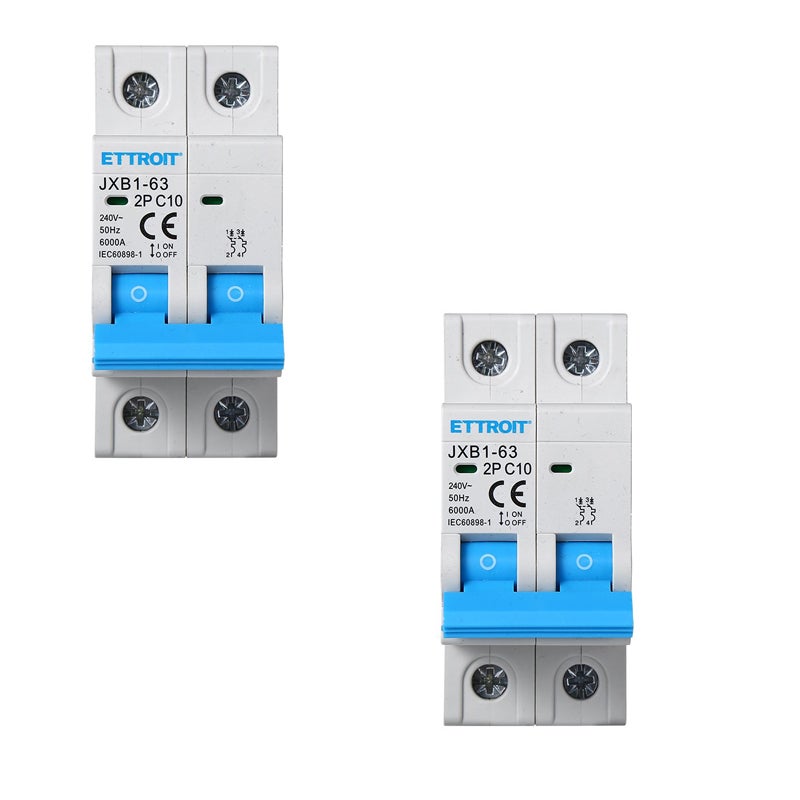 Interruttore Magnetotermico Automatico, 1P Monopolare 220V, Salvavita  Stotz, Occupa 1 Modulo DIN, Disponibile 6A 10A 16A 20A 25A (1P 10A) :  : Commercio, Industria e Scienza