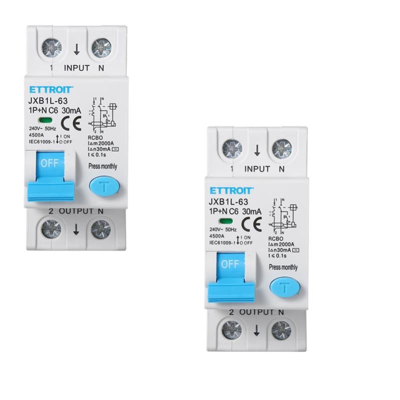 Commutateur de transfert automatique double alimentation 230V NLQ1-63/2P certifi