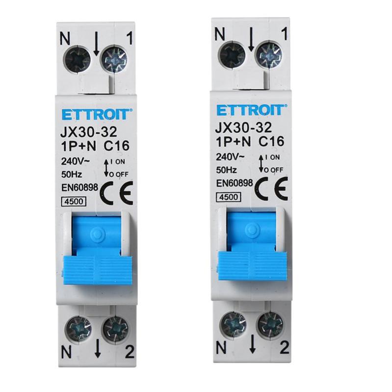 Interrupteur Thermique Magnétique 1P 6A 220V 6Ka 1 Module DIN Ettroit Jxb1 63 1p 6a 77912683