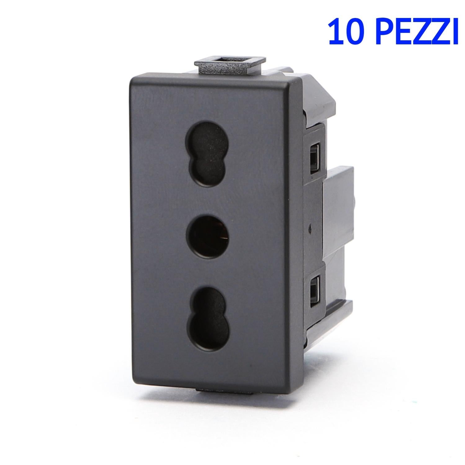 4Box USB-Netzteil Für Bticino Matix™ – 20 W Mit Typ A & C, Fast Charge, Nur 47 Mm Tief