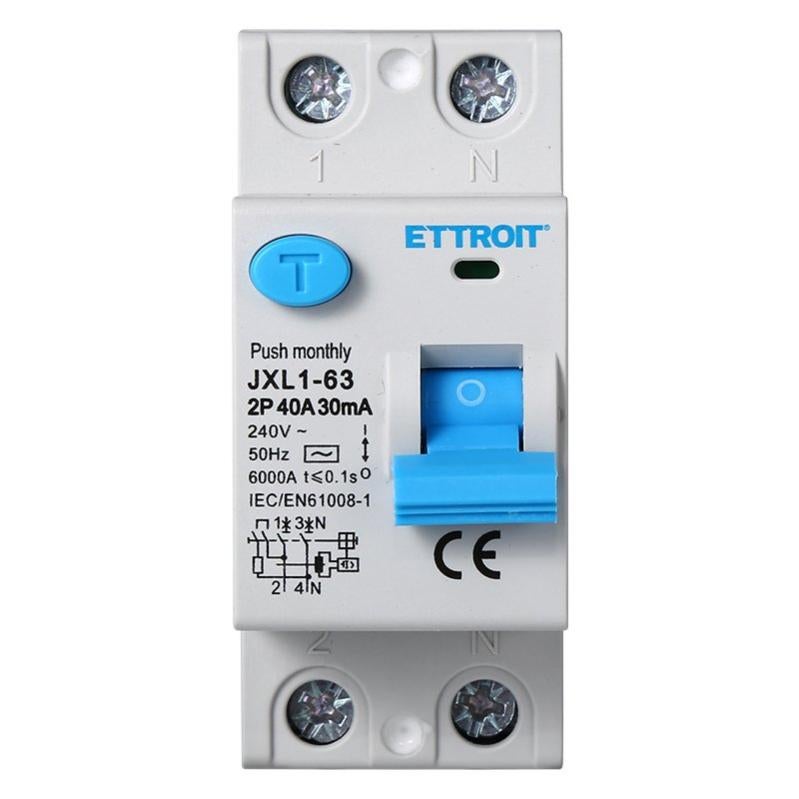 INTERRUPTEUR DIFFÉRENTIEL ABB F202 AC, 30 mA 40 A Neuf sans emballage EUR 16,00 - FR