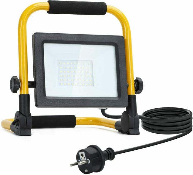 Faretto LED Da Cantiere HYCHIKA 2x60W - 14.000 Lumen Impermeabile IP65 - Foto 8