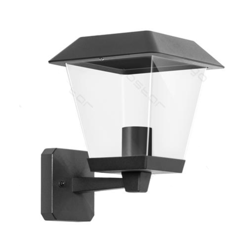 Lampione da giardino Pittsburgh H99 cm, E27 in alluminio, grigio IP44 INSPIRE | Leroy Merlin