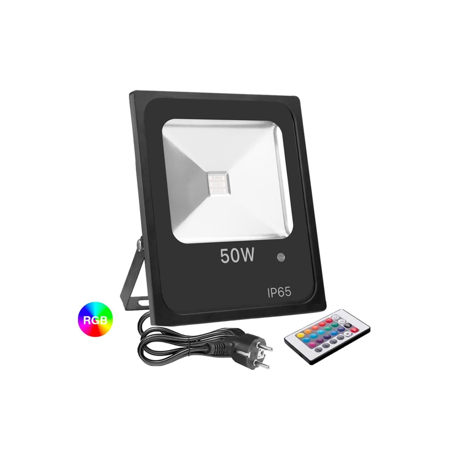 ChangM Faretto LED RGB per esterni, 30 W, 4 pezzi, controllo APP Bluetooth, 16 milioni di colori, IP66, impermeabile, luce d'atmosfera da giardino