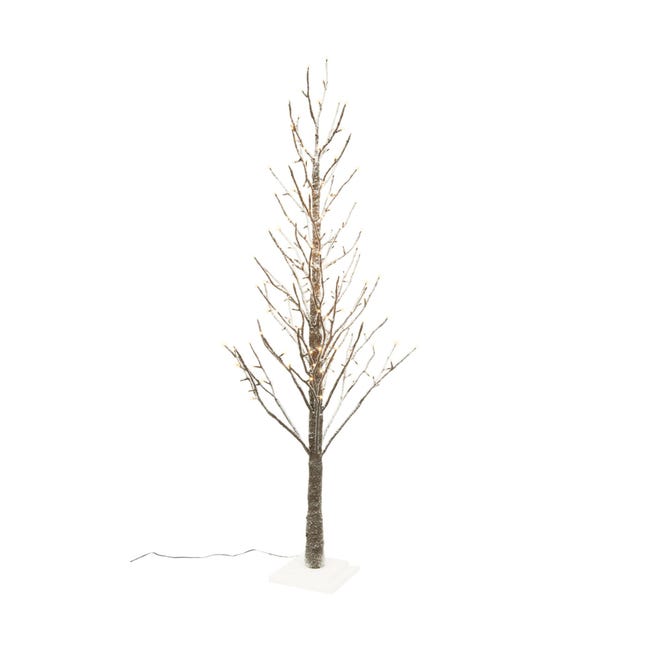 EDG Albero di Natale innevato illuminato con 500 LED Merano H 210 cm EDG Albero di Natale innevato illuminato con 500 LED Merano H 210 cm