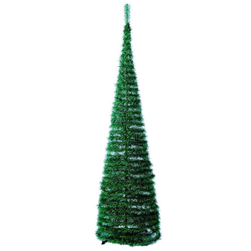 LA BOUTIQUE DE Noël - Sapin de Noël artificiel vert pop up SlimTree 180 cm
