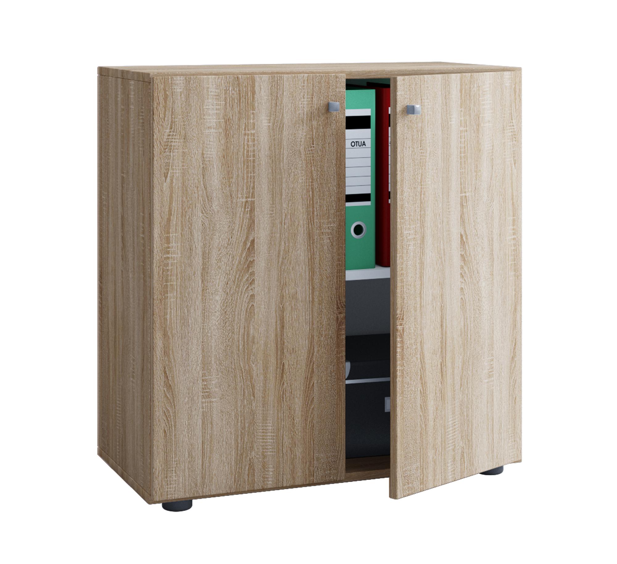 Lona Armoire universelle de bureau, commode de bureau, armoire basse, 2