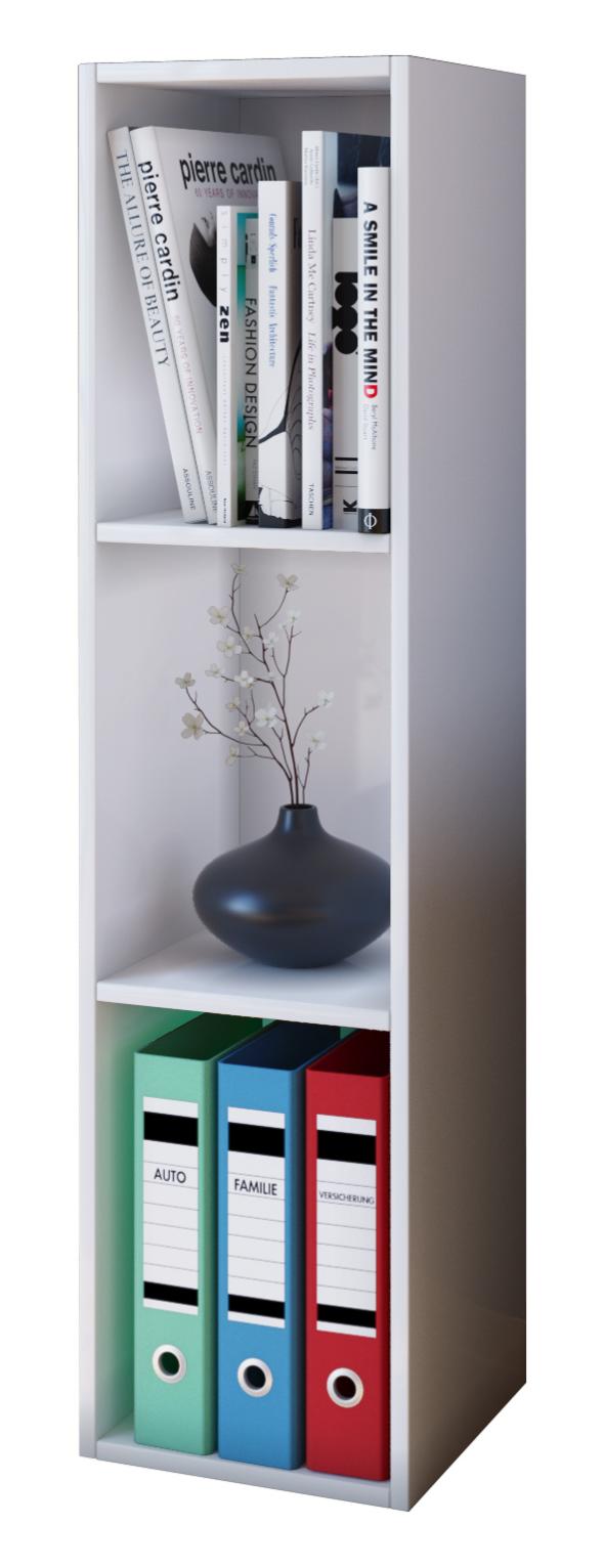 Mendas Étagère 3 espaces de rangement, blanc. Leroy Merlin