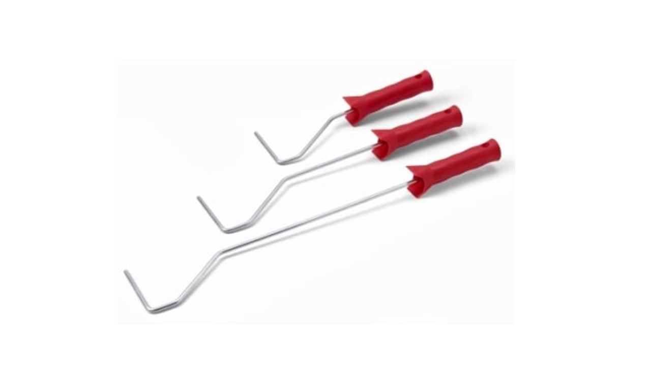 5x SBS Ferro 6 Mm, 10 Cm X 41 Cm, Rullo Di Vernice Staffa Di Pittore - Foto 3