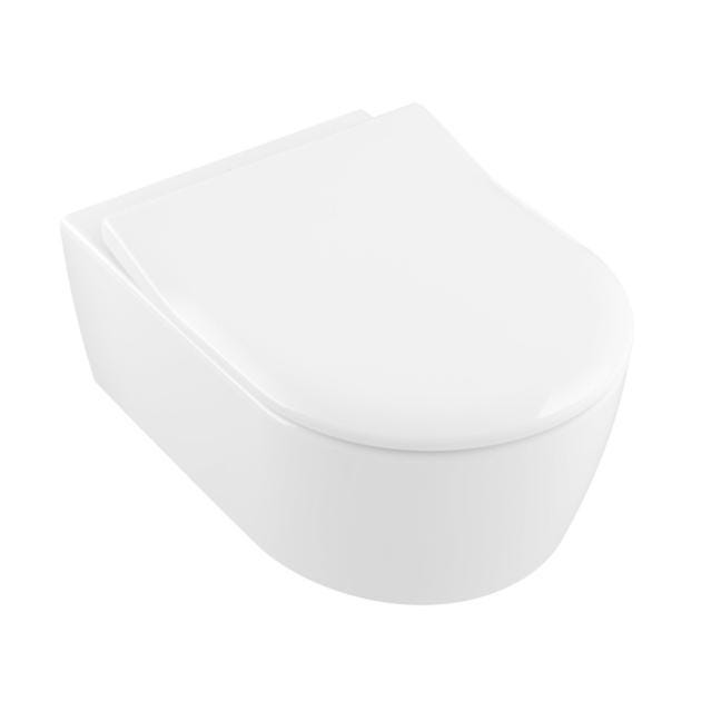 Villeroy Boch Avento Abattant WC avec frein de chute d clipsable