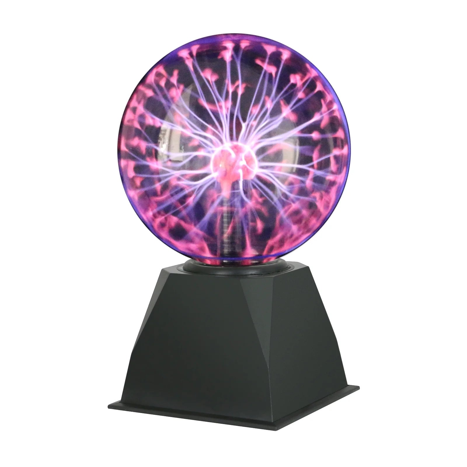 Lampe boule plasma magique, 7,6 cm sensible au toucher en verre