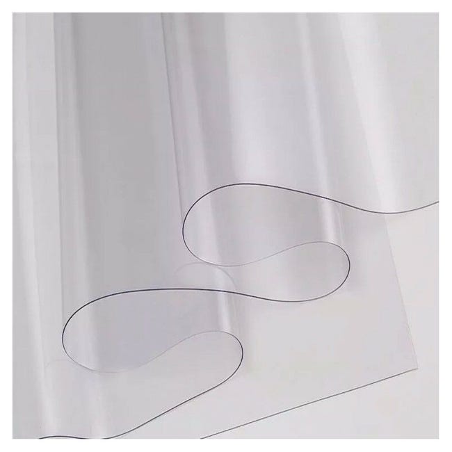 Telo PVC Trasparente - Altezza 140cm, Spessore 0.80mm: Resistente,  Impermeabile, Vendita al Metro - Ideale per Interni, Esterni, Uso  Industriale