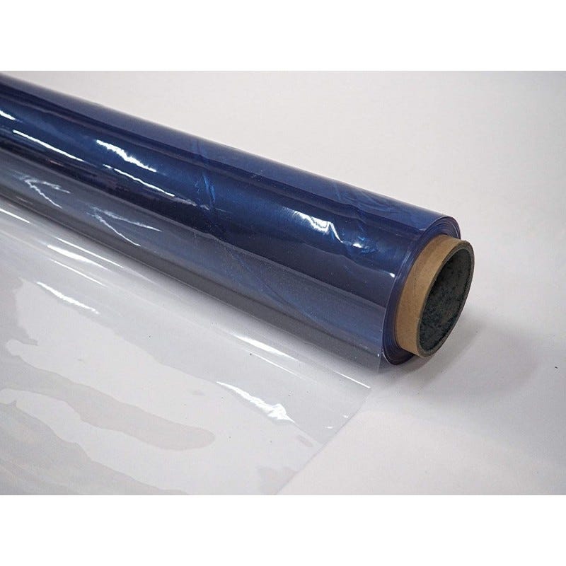 Telo PVC Trasparente IGNIFUGO - Altezza 180cm, Spessore 0.65mm