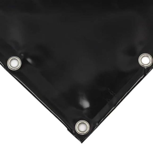 Telone Poli Per Copertura Argento/Nero 5'x7' – Resistente E Impermeabile Per Tenda, Camper, Barca