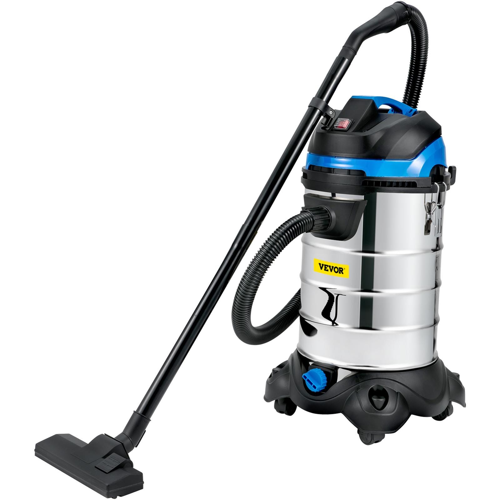 VEVOR Aspirateur Industriel Capacité de 30 L Aspirateur Professionnel Chantier 1200 W Aspirateur VEVOR Aspirateur Industriel Capacité de 30 L Aspirateur Professionnel Chantier 1200 W Aspirateur