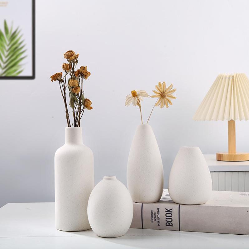 Ensemble de 4 vases en céramique pour une décoration haut de gamme