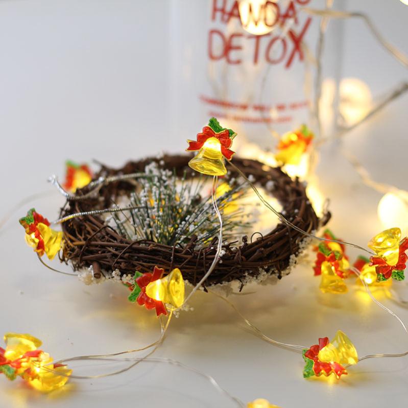 Décoration de Noël du père Noël, cloches de Noël, peint, décor png