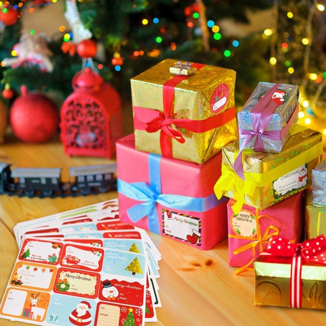 Téléchargement autocollant - cadeau - cadeau - surprise - décoration -  vacances 