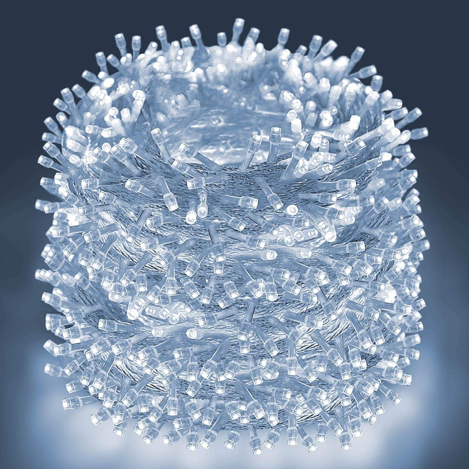 Super Long Christmas Lights, Outdoor Garden Fairy Lights, 100M 800 LED