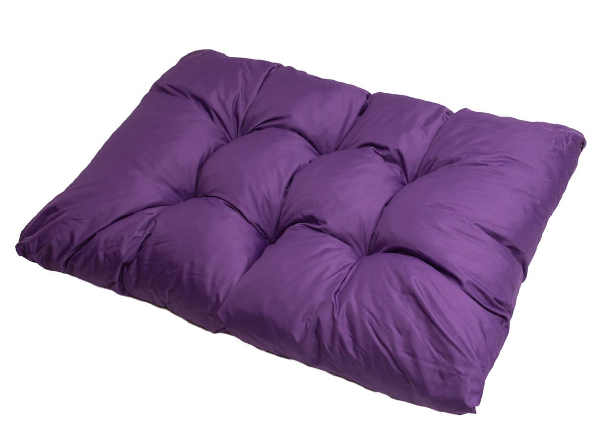 Cuscino per pallet 120x50 viola, cuscini per divani, cuscini per panche, cuscini  da pavimento grandi, cuscini da pavimento per bambini