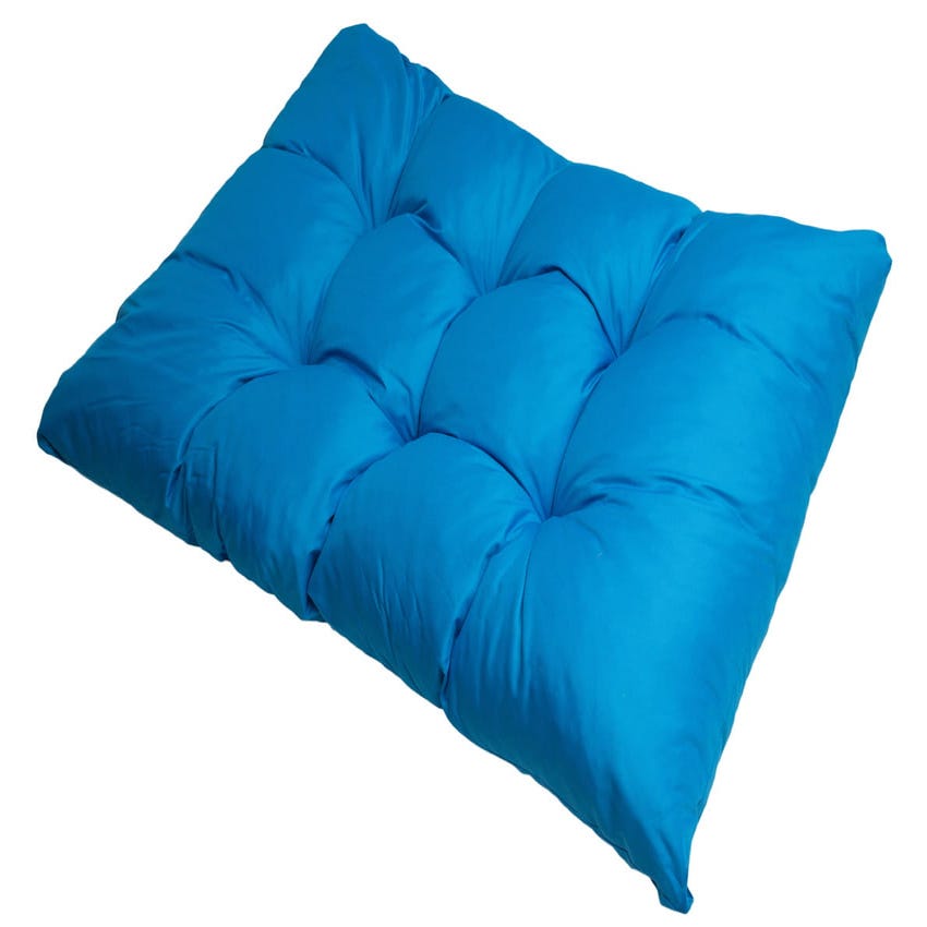 Cuscino per pallet 120x60cm, cuscino del sedile, Europallet, cuscino da  pavimento per bambini, Cuscino per pallet da esterno blu
