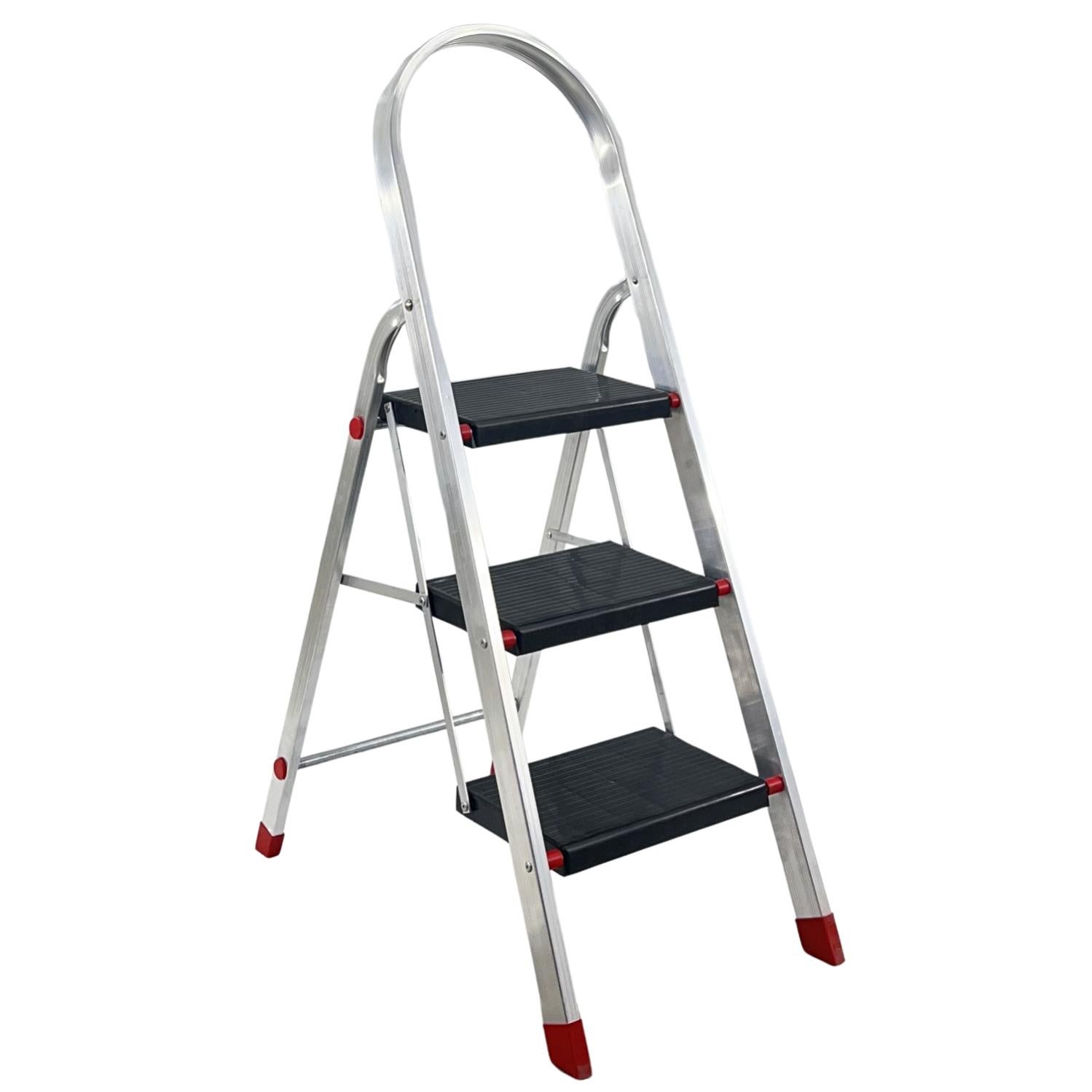 scala in alluminio 3 gradini