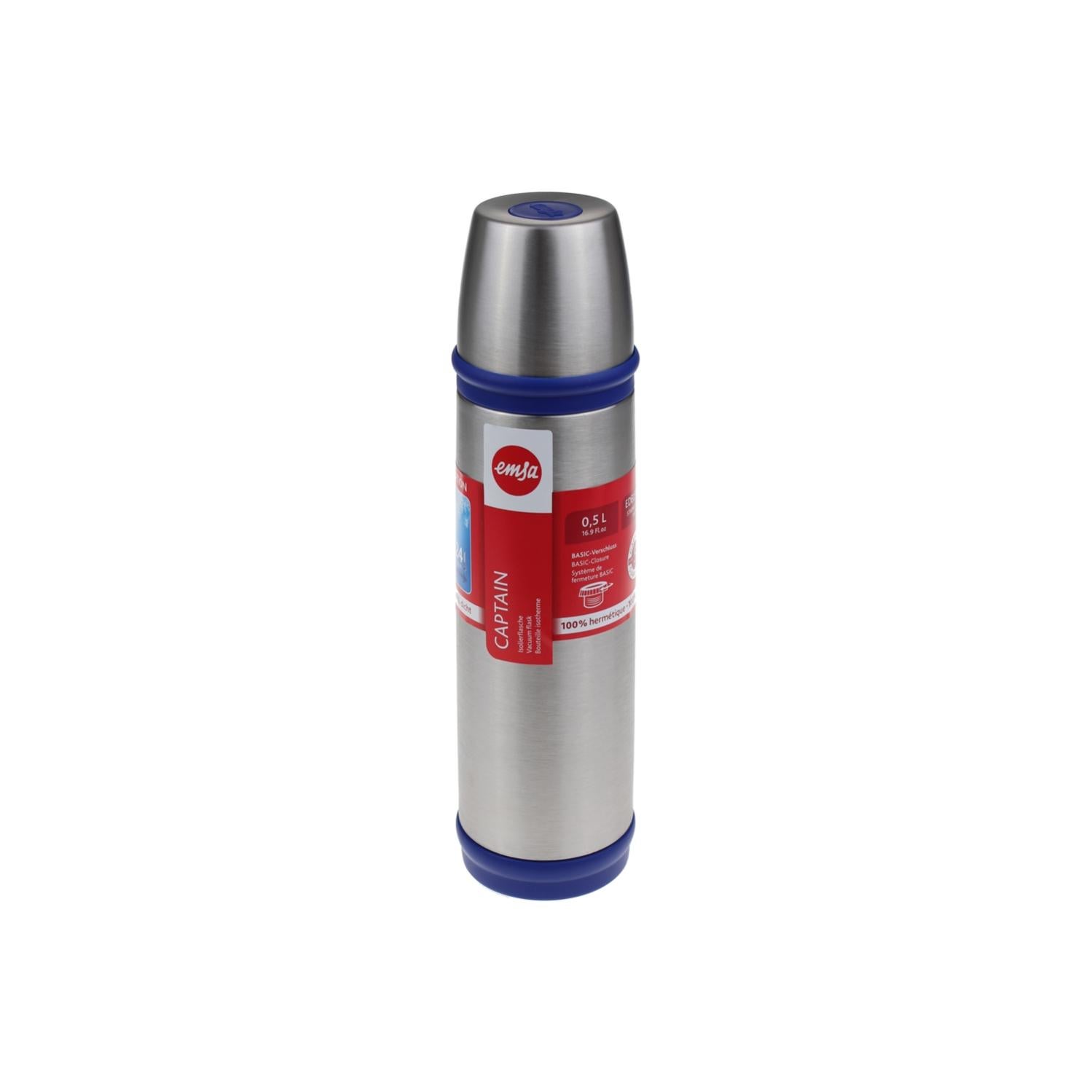 Thermos Eva Bottiglia Isolante Termico Con Tappo A Vite Termos Blu 0.75 - Foto 5