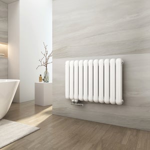 Radiateur sèche-serviettes eau chaude CODA 160 x 60 cm noir mat – Le Monde  du Bain