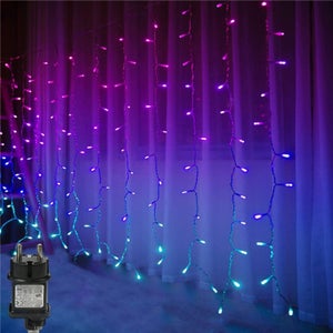 Rideau led flicker light® multicolore - 2,00 mx2,00 m - RETIF