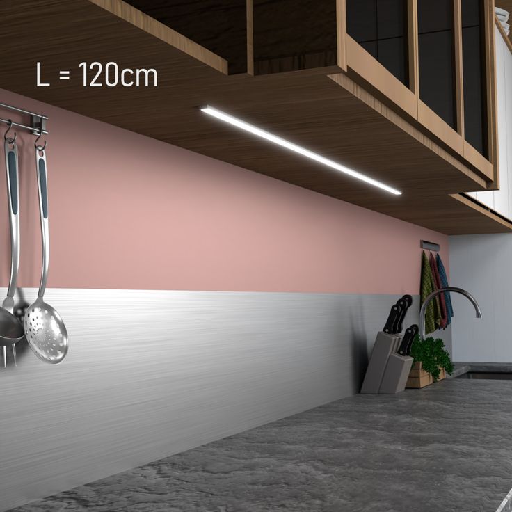 Réglette LED cuisine et ameublement de 30, 60 ou 120cm - Miidex Lighti