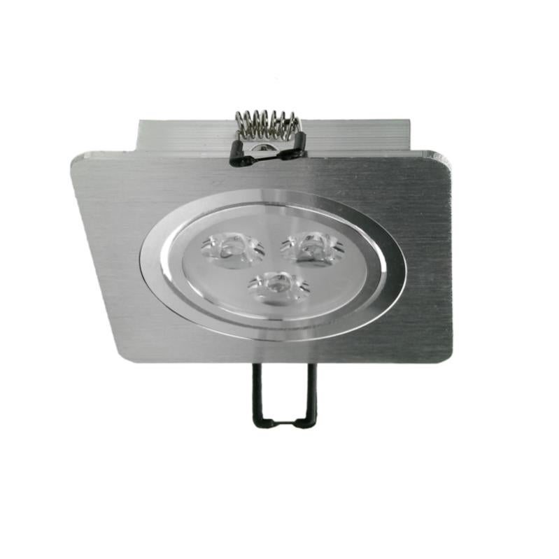 Paulmann set di 3 faretti LED Slim Coin, dimmerabili, alluminio
