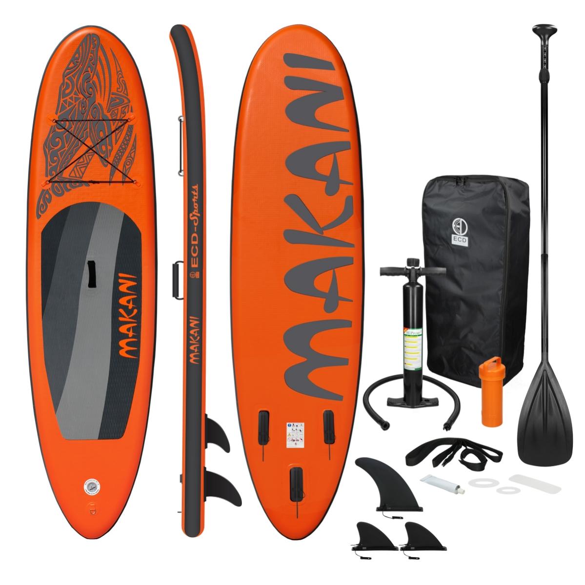 Tavole gonfiabili da stand up paddle, Tavola da surf, sedile kayak, 330 x 76 x 15 cm, fino a 150