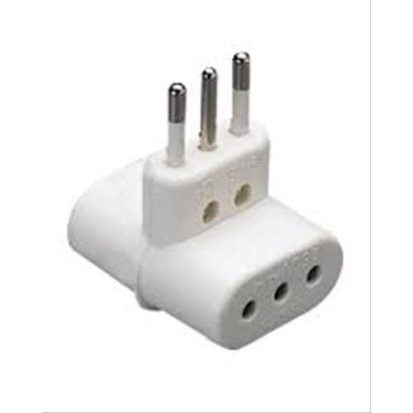 Adattatore Elettrico Multiplo Verticale - 3 Prese Con Protezione Bambini - Spina Schuko Per Standard Italiano E Tedesco - Foto 9