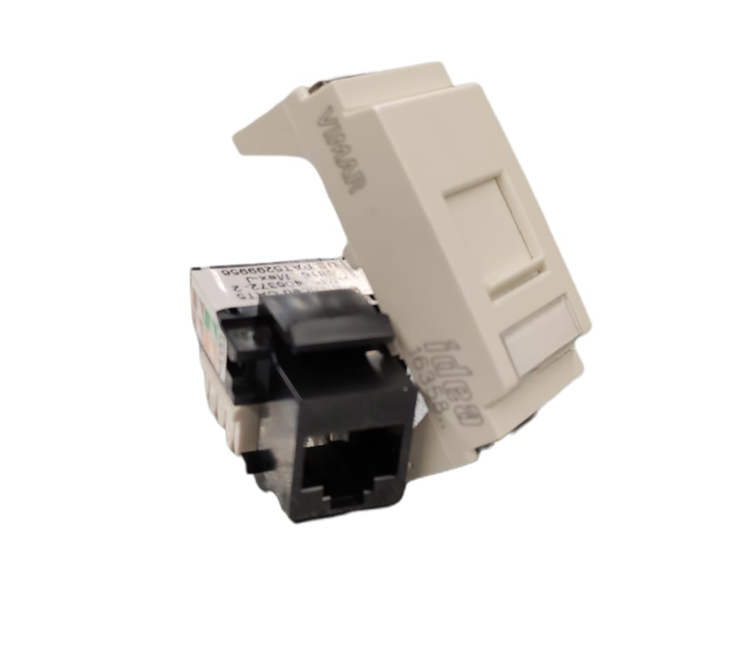 Vimar idea 16358 6 b presa rj45 amp//tyco cat5e utp bianco - Nuovo ...