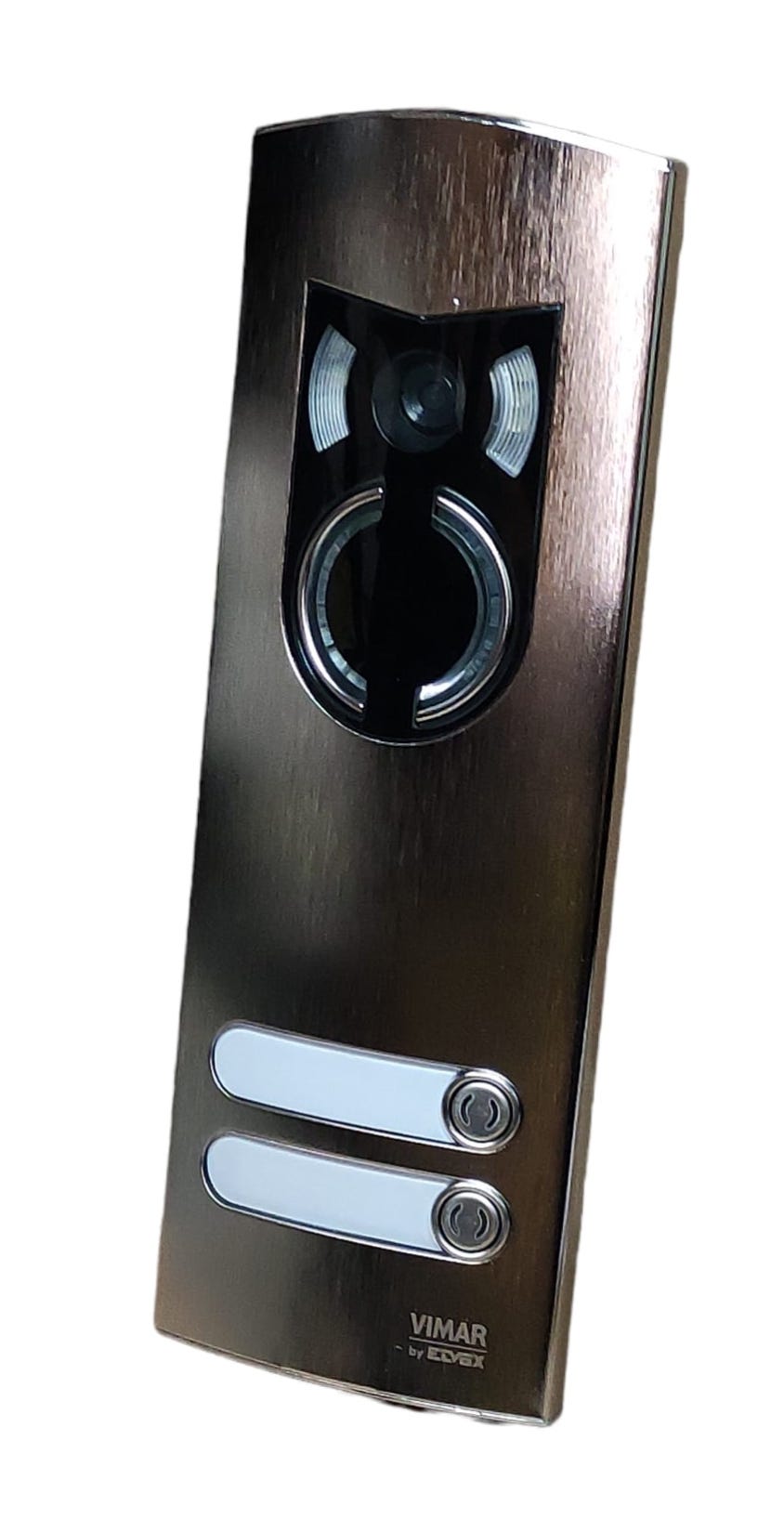 Vimar 02002 Targa Video Due Fili 2 Pulsanti Inox Nuovo Leroy Merlin vimar-02002-targa-video-due-fili-2-pulsanti-inox-nuovo-leroy-merlin