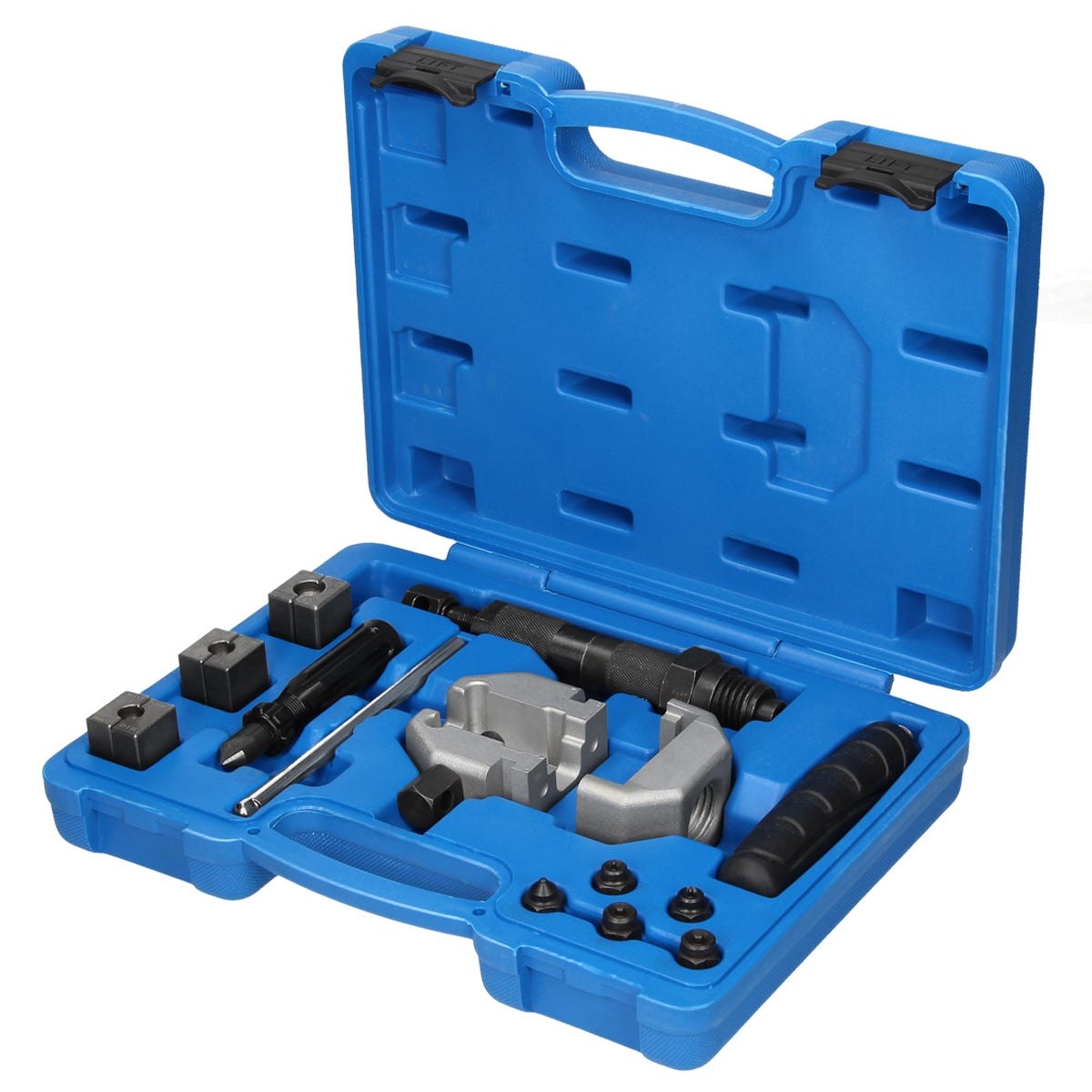 Kit de 9 outils d'évasement de tuyau, kit de réparation de tuyaux, comprend  des matrices