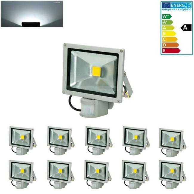 10 LED Bianco Freddo 3mm 6000K Con Resistenza Integrata - Cavo 20cm - Alimentazione Diretta 5V