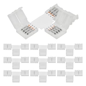 Ecd Germany 50x Connecteur À Broche Led 044-4 Pour Rgb Bande