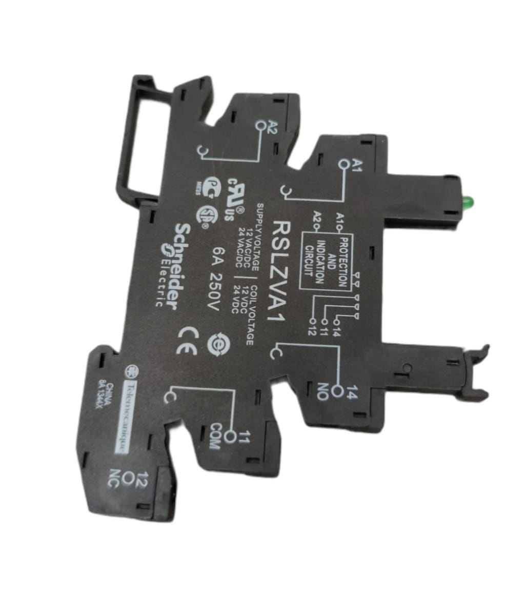 Embase pour relais rsl 12/24v ac/dc borne à vis schneider