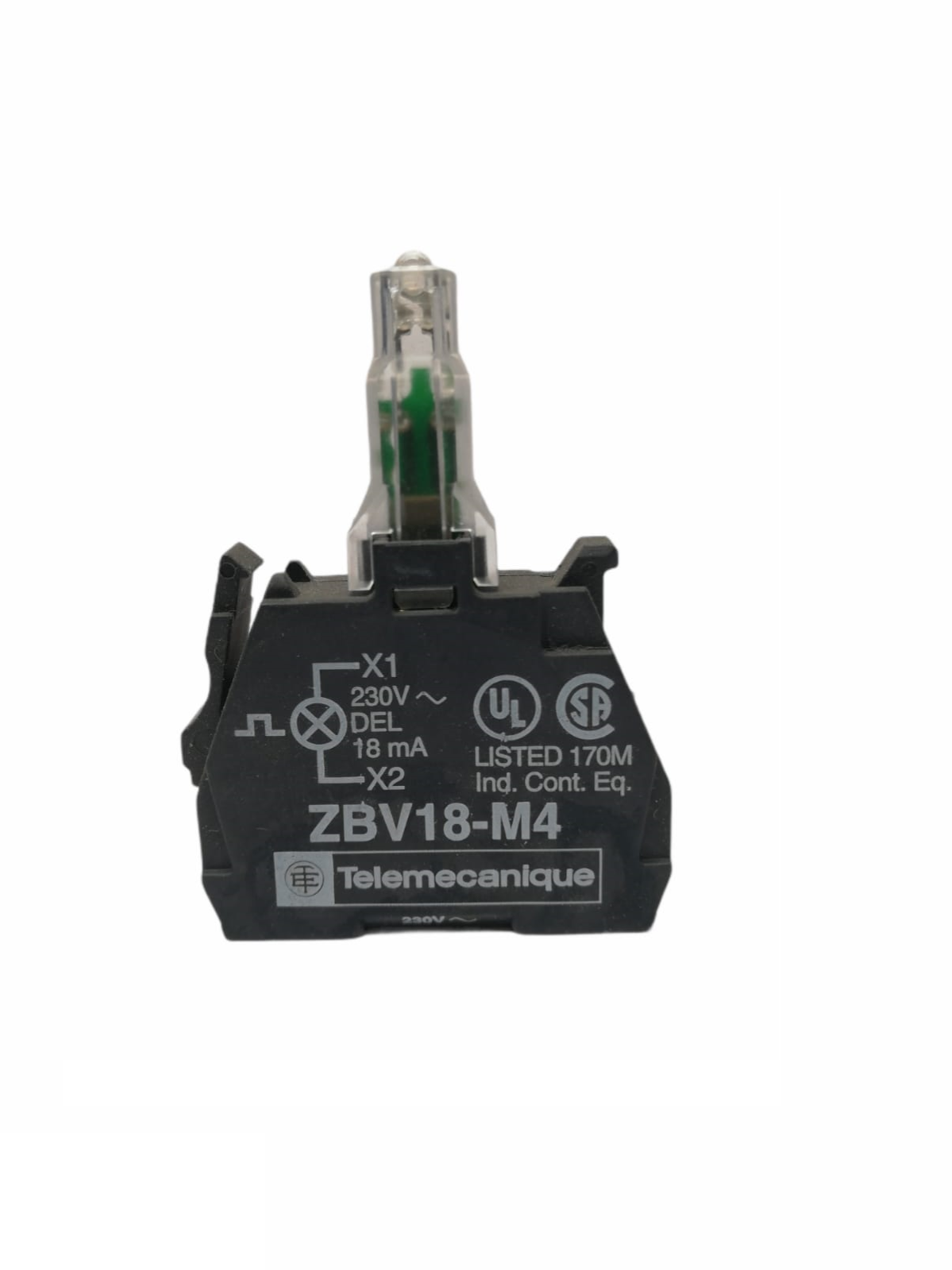 Modulo Indicatore Rosso Schneider ZBV-M4 (ZBVM4) – AC230V, Nuovo, Spedizione Veloce - Foto 2