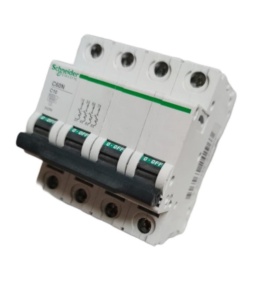 Interrupteur Magnétothermique Merlin Gerin C60N 4P 6A 6kA - Neuf Sous Emballage - Schneider
