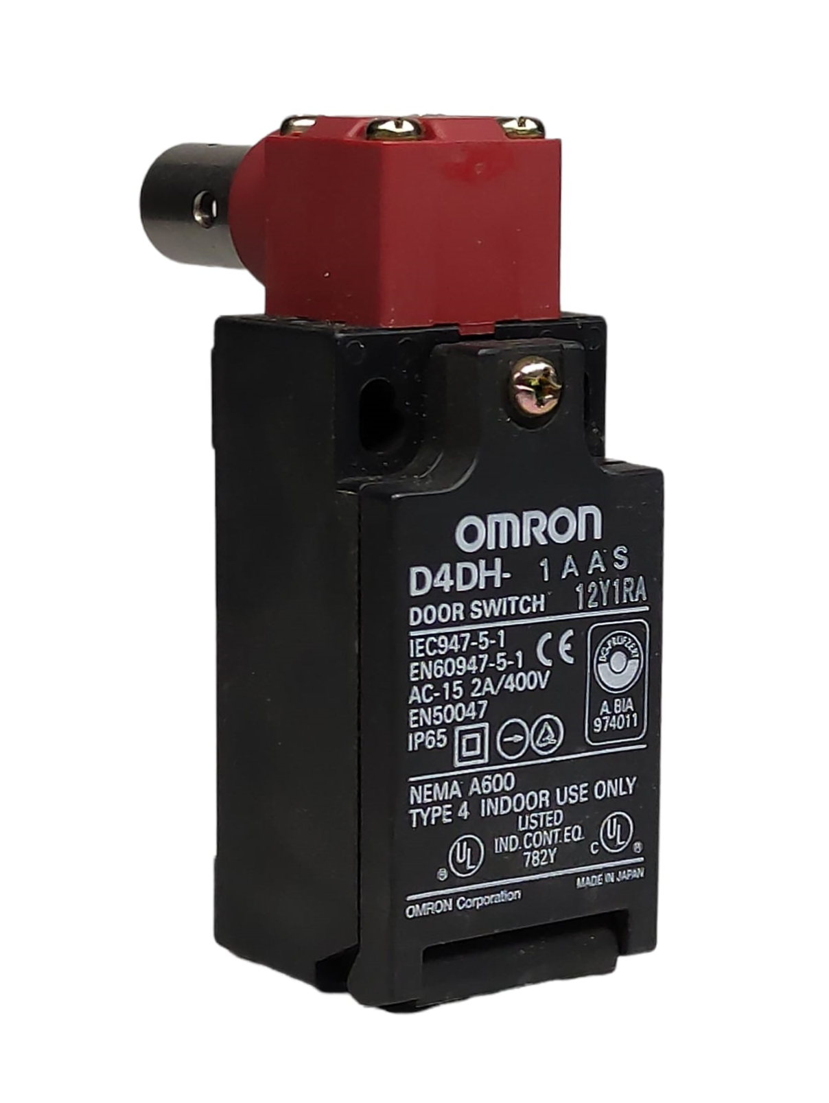 Brand New in Box Omron D4NH-4AAS Limit Switch