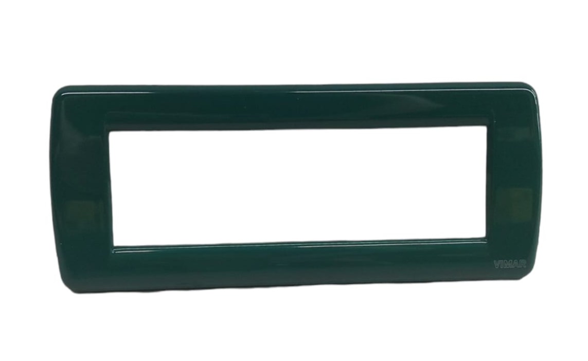 VIMAR Placca Rondò IDEA 3 Moduli - Bianco, 12.3x8.2x0.98 Cm, Tecopolimero, Per Montaggio Orizzontale/Verticale - Foto 4