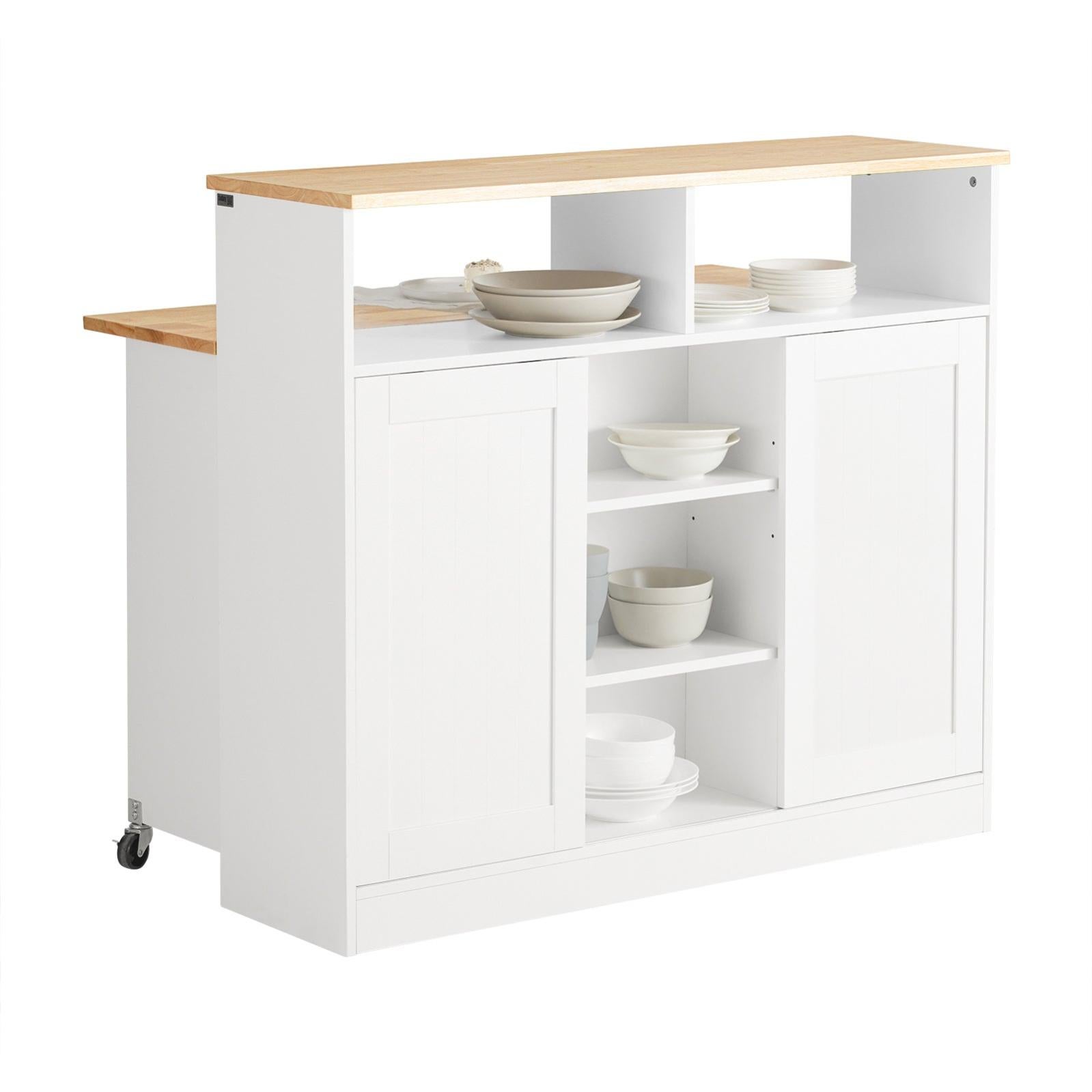 Credenza Con Ante Scorrevoli Isola Cucina Con Piano Di Lavoro