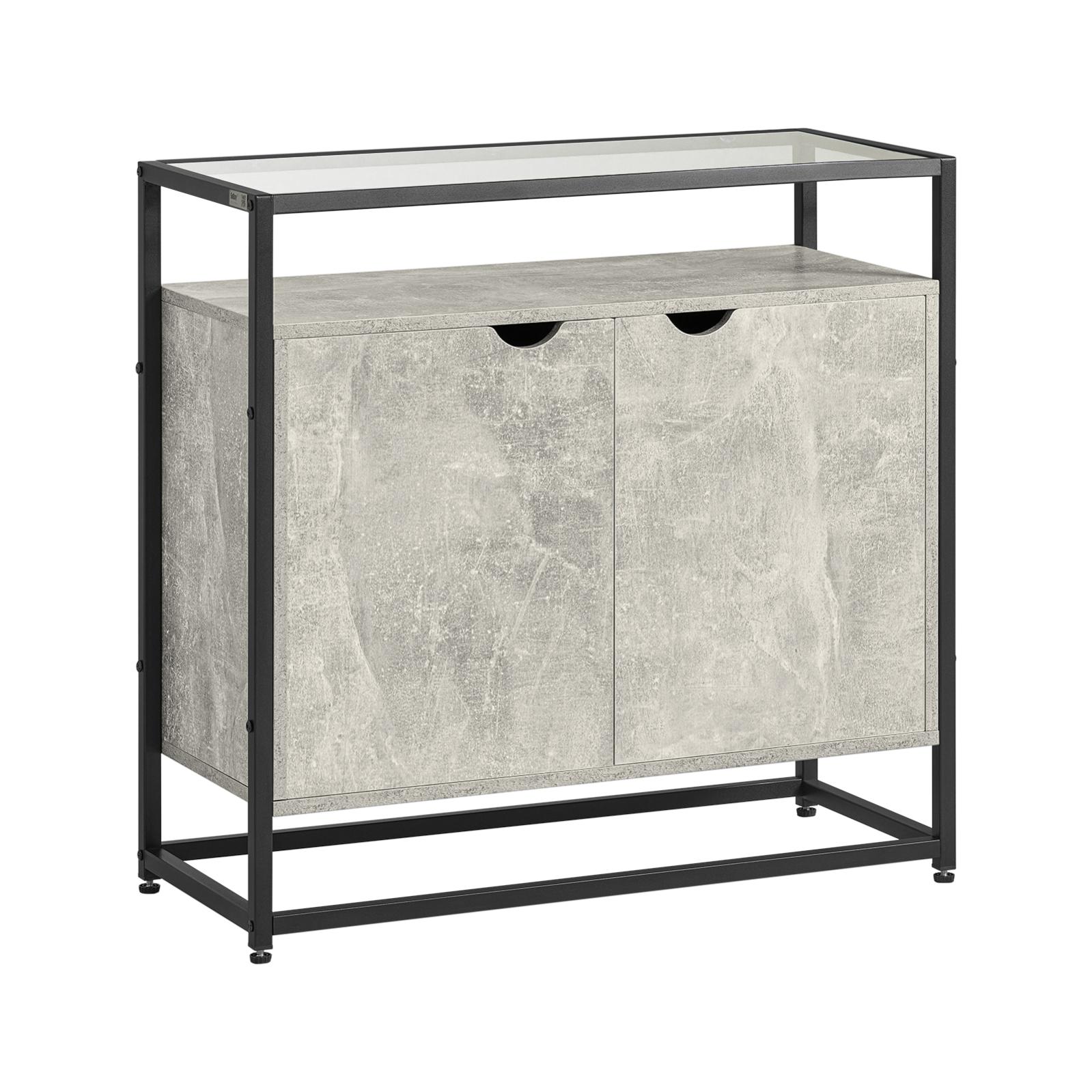Credenza con 2 ante Credenza decorativa Consolle laterale stretta