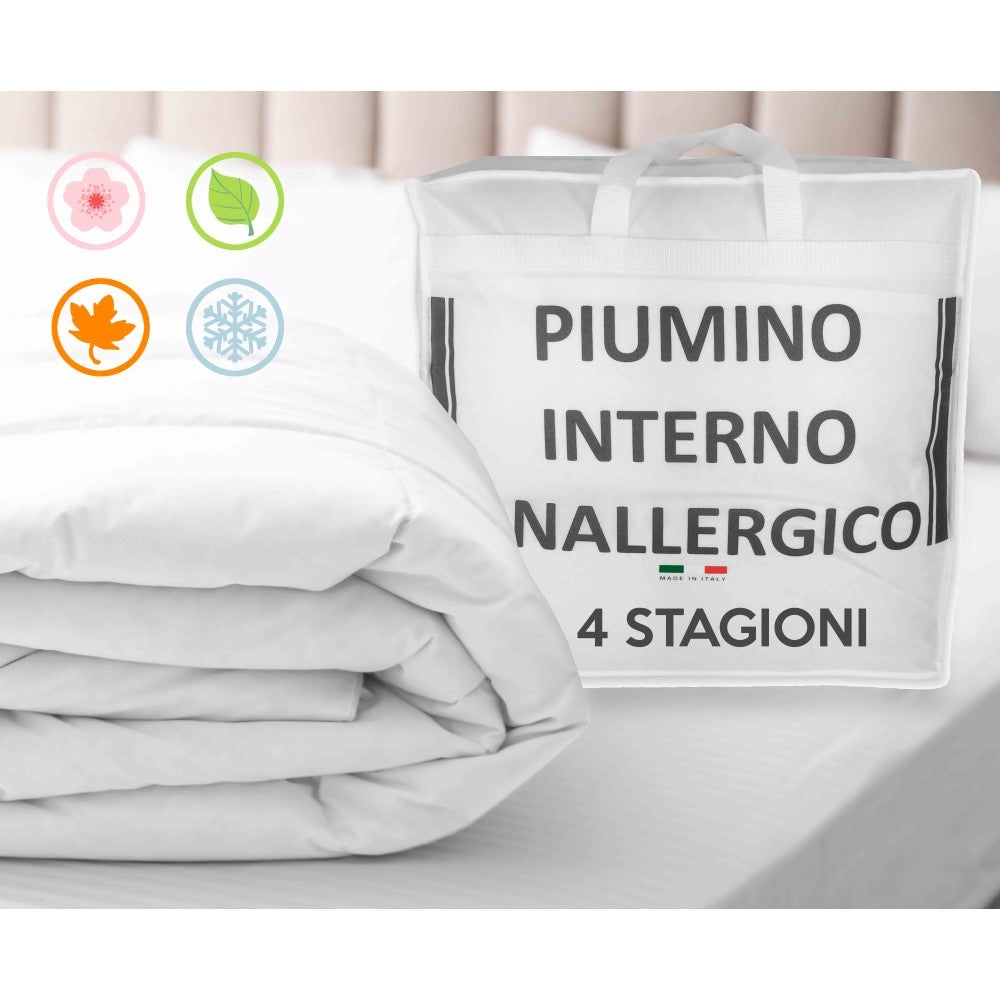 Piumino letto Leggero in Microfibra Sintetica Anallergica - Caleffi