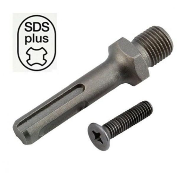 Adattatore Per Mandrino Contropunta Tornio Legno, Filettatura 2,5 Cm X 8 TPI, Supporto Conico Morse #2, BMWOOD - 2